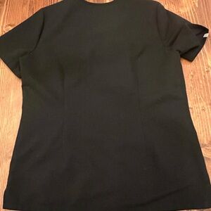 Figs Black Short Sleeve T-Shirt- Scrubs